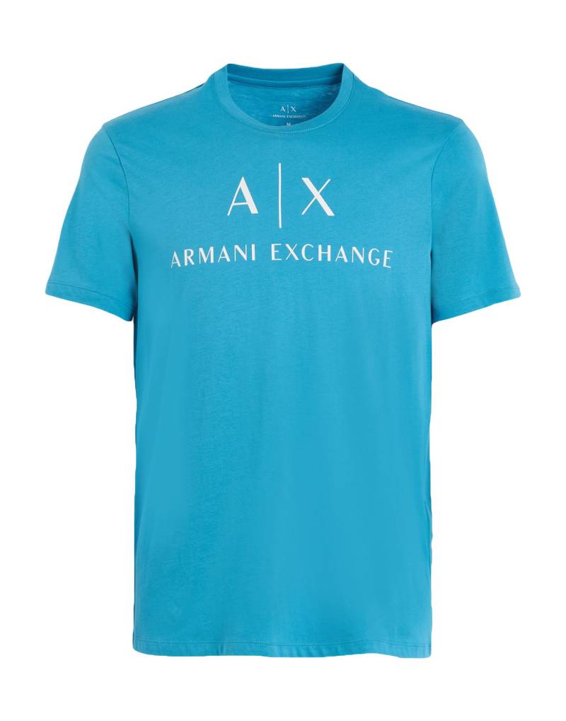 ARMANI EXCHANGE T-shirts Herren Hellblau von ARMANI EXCHANGE