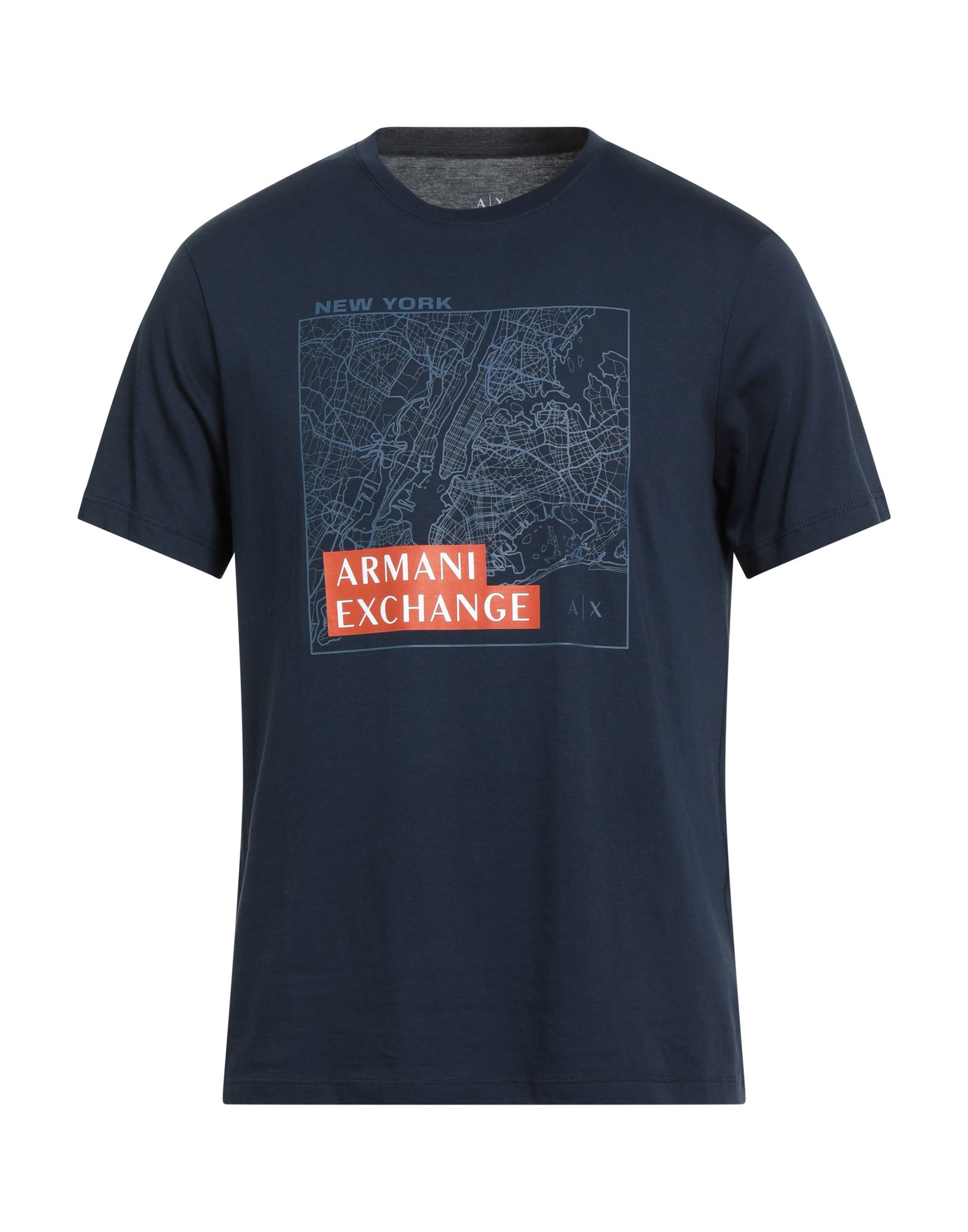 ARMANI EXCHANGE T-shirts Herren Nachtblau von ARMANI EXCHANGE