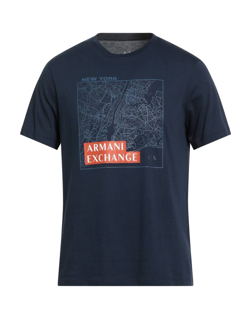 ARMANI EXCHANGE T-shirts Herren Nachtblau von ARMANI EXCHANGE