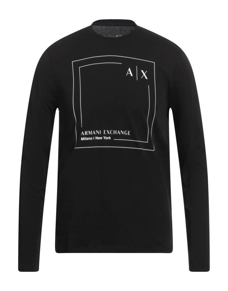 ARMANI EXCHANGE T-shirts Herren Schwarz von ARMANI EXCHANGE
