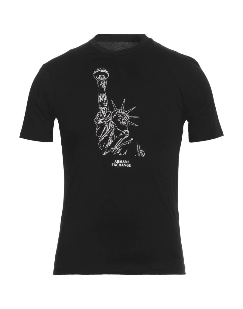 ARMANI EXCHANGE T-shirts Herren Schwarz von ARMANI EXCHANGE