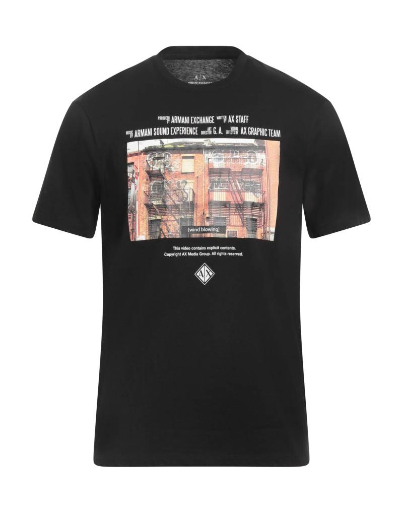 ARMANI EXCHANGE T-shirts Herren Schwarz von ARMANI EXCHANGE