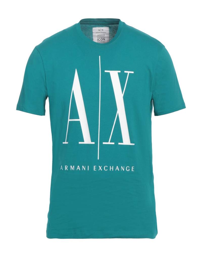 ARMANI EXCHANGE T-shirts Herren Smaragdgrün von ARMANI EXCHANGE