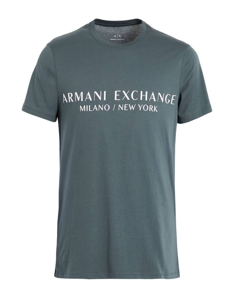 ARMANI EXCHANGE T-shirts Herren Taubenblau von ARMANI EXCHANGE