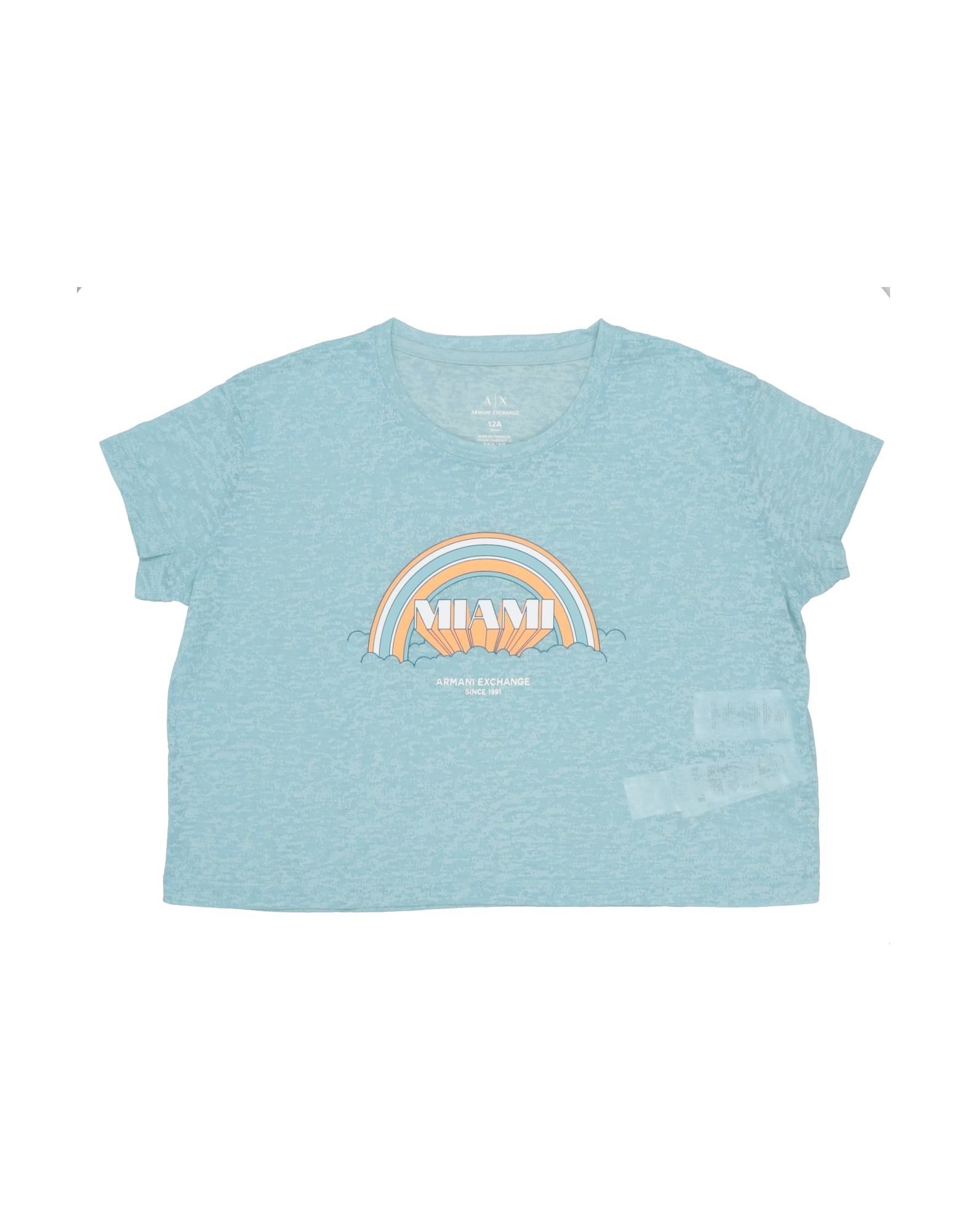 ARMANI EXCHANGE T-shirts Kinder Himmelblau von ARMANI EXCHANGE