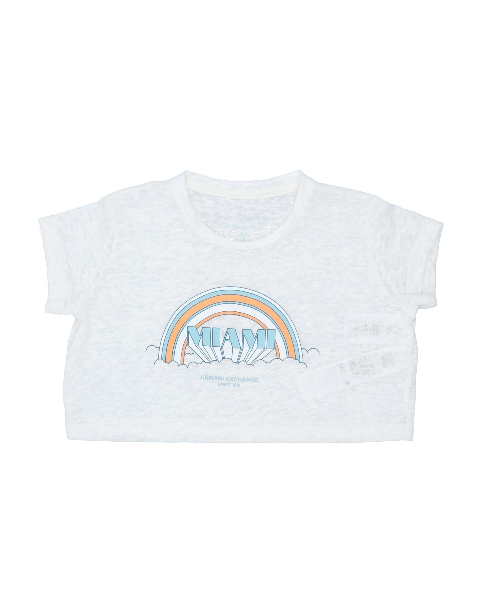 ARMANI EXCHANGE T-shirts Kinder Weiß von ARMANI EXCHANGE