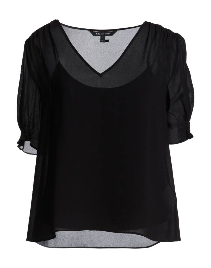 ARMANI EXCHANGE Top Damen Schwarz von ARMANI EXCHANGE