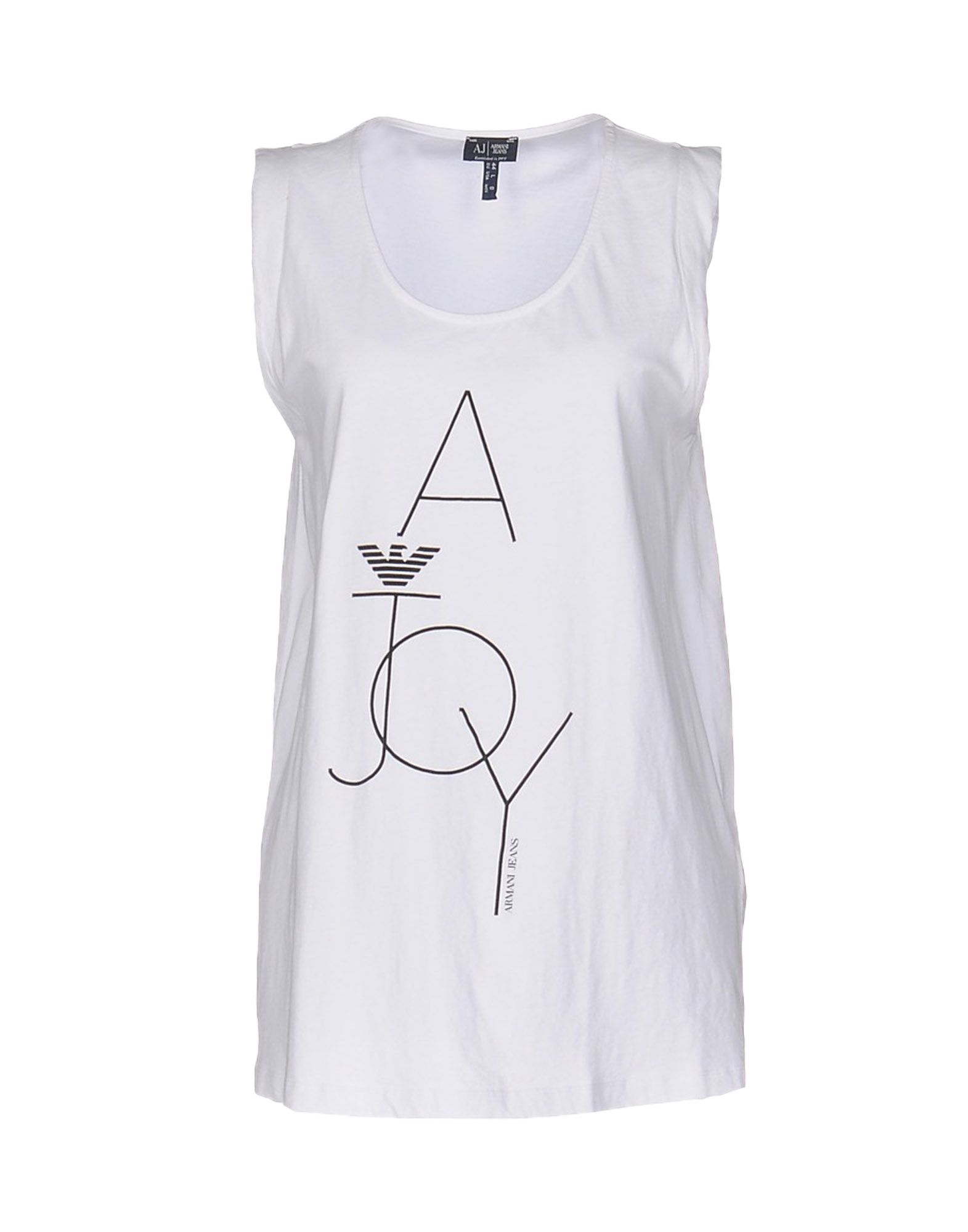 ARMANI JEANS Tank Top Damen Weiß ARMANI JEANS Tank Top Damen Weiß von ARMANI JEANS