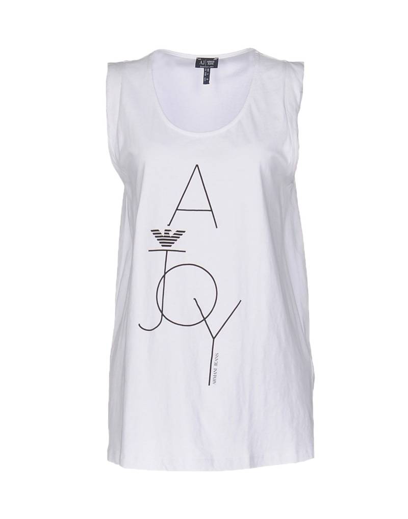 ARMANI JEANS Tank Top Damen Weiß ARMANI JEANS Tank Top Damen Weiß von ARMANI JEANS