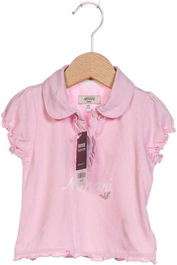 ARMANI JUNIOR Mädchen Poloshirt, pink von ARMANI JUNIOR
