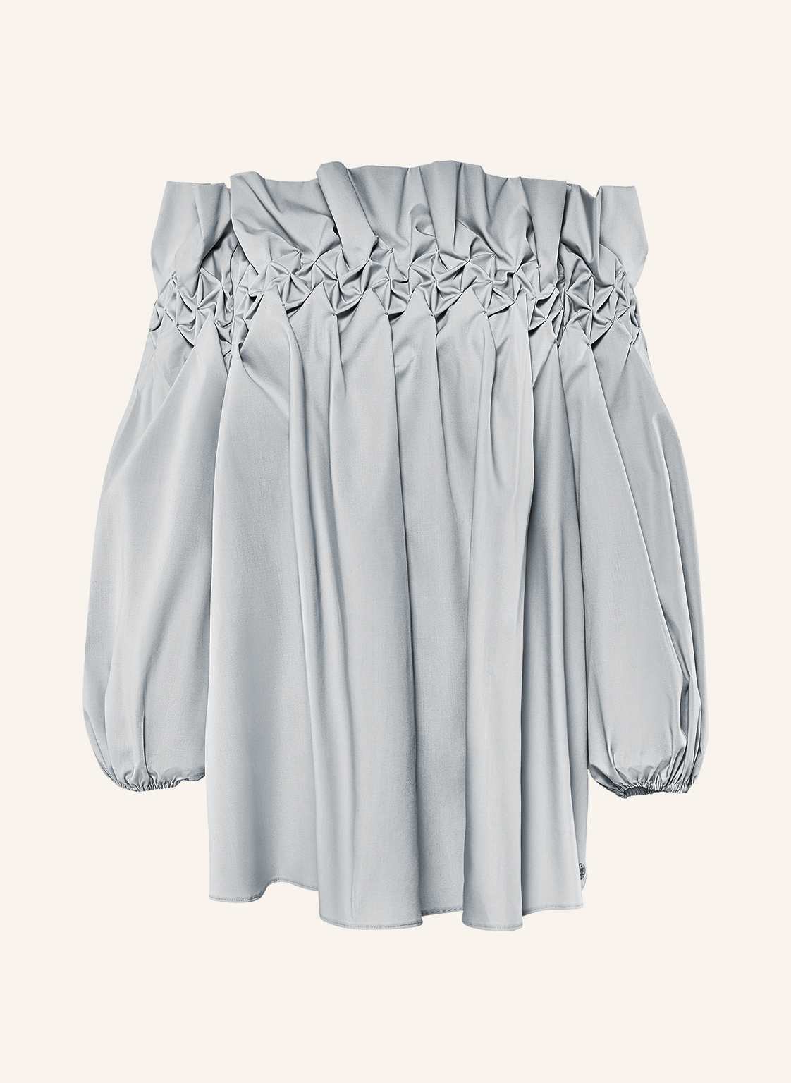 Armargentum Cold-Shoulder Bluse Euphoria Mit 3/4-Arm blau von ARMARGENTUM