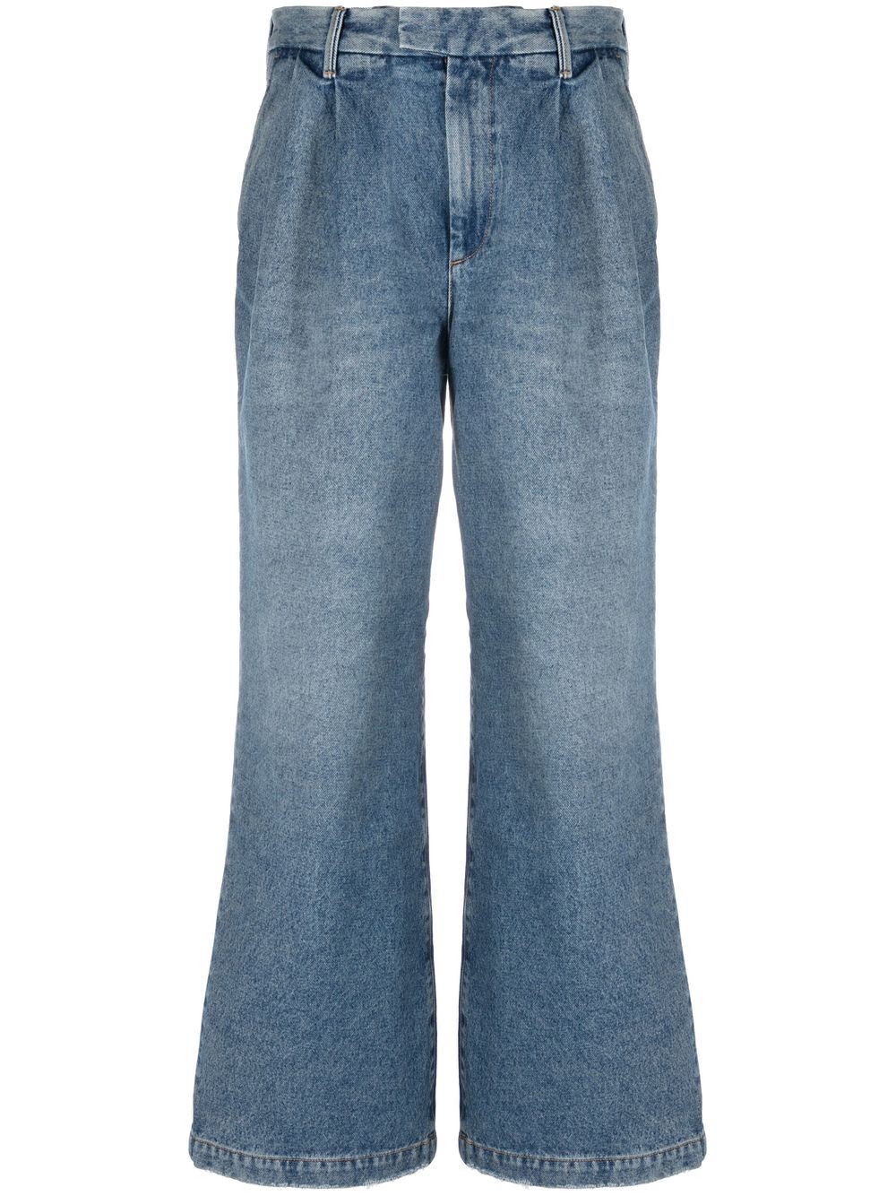 ARMARIUM Bootcut-Jeans mit Falten - Blau von ARMARIUM