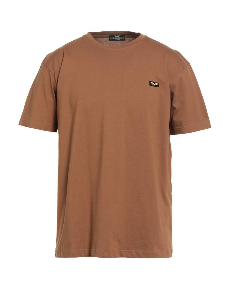 ARMATA DI MARE T-shirts Herren Braun von ARMATA DI MARE