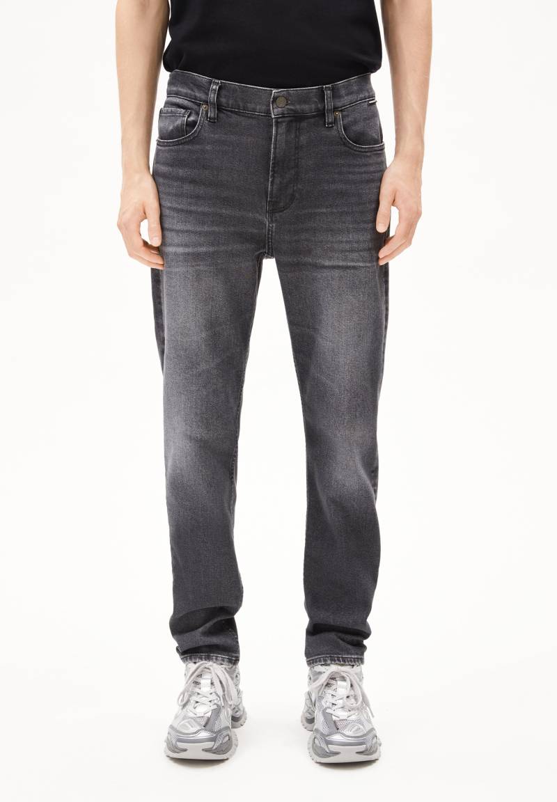 AARJO TARPA | gris Tapered Jeans recycelter Baumwoll Mix Comfort-Stretch 29 / 32 von ARMEDANGELS