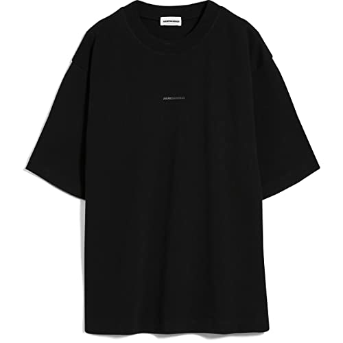 ARMEDANGELS AALOX - Herren Heavyweight T-Shirt Oversized Fit aus Bio-Baumwoll Mix M Black Shirts T-Shirt Rundhals Oversize von ARMEDANGELS