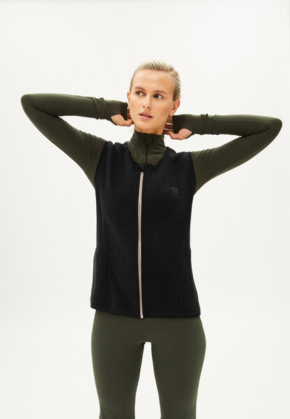 ARMEDANGELS AARLENAA - Damen Activewear Sweatjacke Loose Fit aus Bio-Baumwolle von ARMEDANGELS