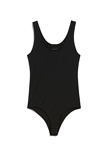 ARMEDANGELS AASAMA - Damen M Black Unterwäsche Bodysuit Rundhalsausschnitt Fitted von ARMEDANGELS