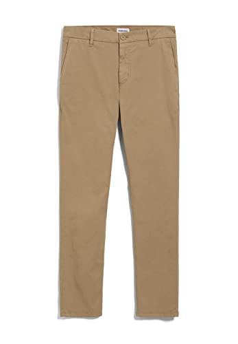 ARMEDANGELS AATO Slim - Herren Chino Hose aus Bio-Baumwoll Mix 32/32 Light Sand Beige Hose Chino Slim Fit von ARMEDANGELS