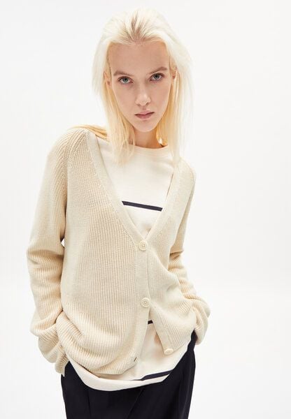 ARMEDANGELS ADRINAA SOFT - Damen Cardigan aus Bio-Baumwolle von ARMEDANGELS