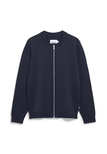 ARMEDANGELS Herren Strickjacke aus Bio-Baumwolle AGAAMON Regular Fit Night Sky von ARMEDANGELS