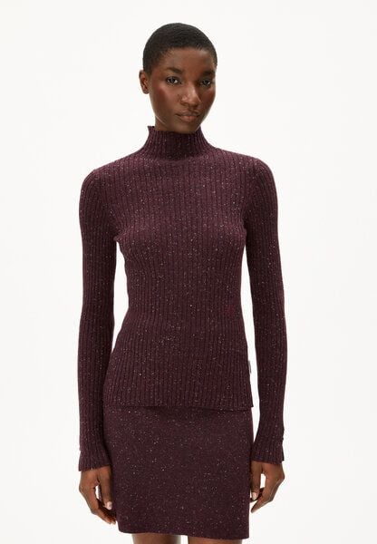 ARMEDANGELS ALAANIA TWEED - Damen Pullover aus recyclem Bio-Woll Mix von ARMEDANGELS