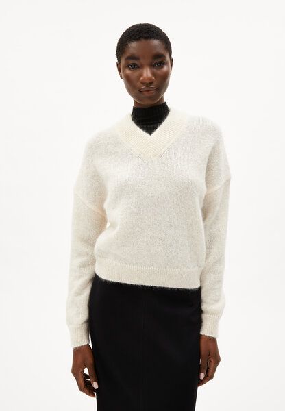 ARMEDANGELS ALBASAA MOHAIR - Damen Pullover Oversized Fit aus Mohair-Woll Mix von ARMEDANGELS
