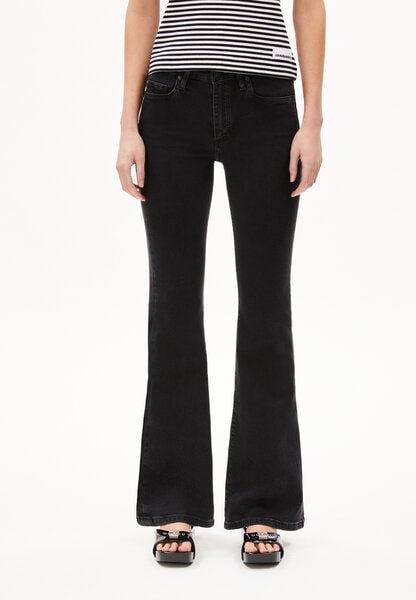 ARMEDANGELS ANAMAA X STRETCH - Damen Flared Leg Mid Waist aus Bio-Baumwoll Mix von ARMEDANGELS