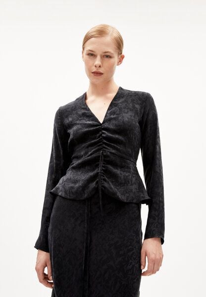 ARMEDANGELS ANAYAA JACQ - Damen Bluse Regular Fit aus TENCEL Lyocell Mix von ARMEDANGELS