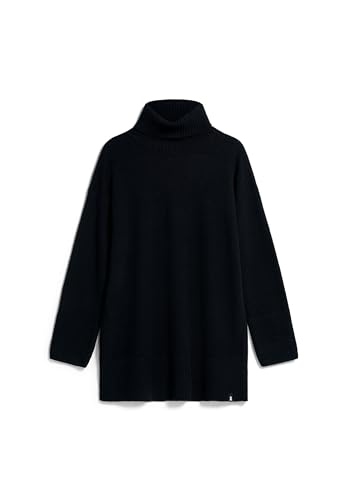 ARMEDANGELS ARDIAA Rollneck - Damen XS Black Strick Pullover Mock-Ausschnitt Loose Fit von ARMEDANGELS