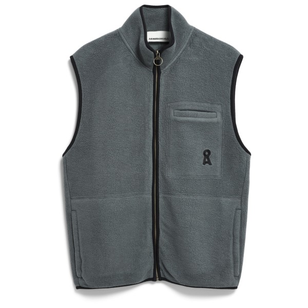 ARMEDANGELS - Aableo Fleece Vest - Fleeceweste Gr M grau von ARMEDANGELS