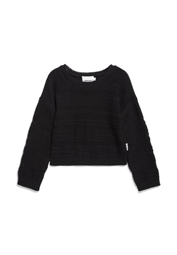 ARMEDANGELS Damen Pullover aus Bio-Baumwolle Aaliya Loose Fit Black von ARMEDANGELS