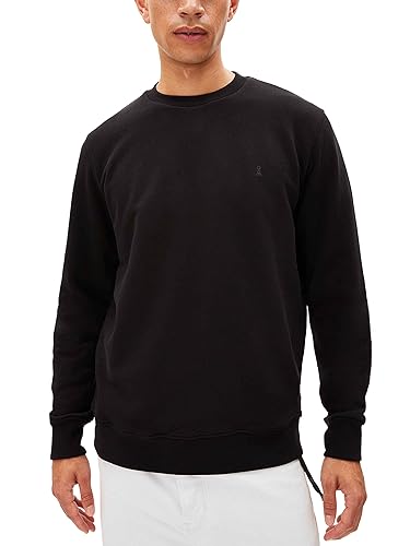 ARMEDANGELS BAARO Comfort - Herren M Black Sweat Shirts, Sweatshirts Rundhalsausschnitt Regular Fit von ARMEDANGELS