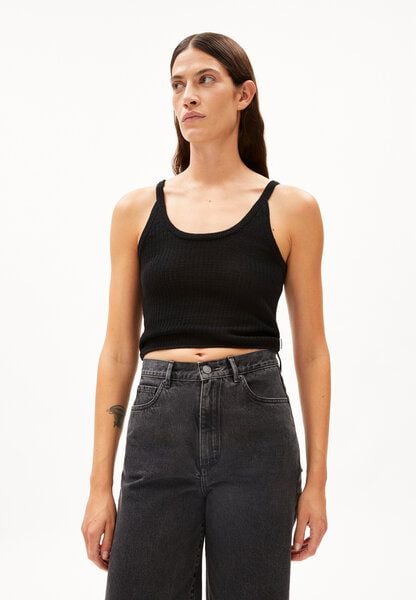 ARMEDANGELS BELLAAS LINO - Damen Stricktop Regular Fit aus Leinen-Mix von ARMEDANGELS