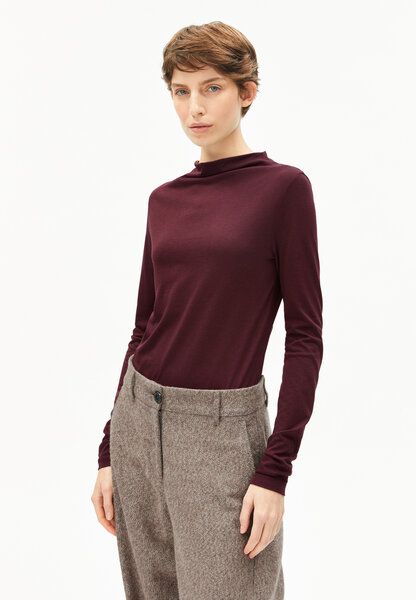 ARMEDANGELS CALUNAA - Damen Longsleeve aus Bio-Woll Mix von ARMEDANGELS