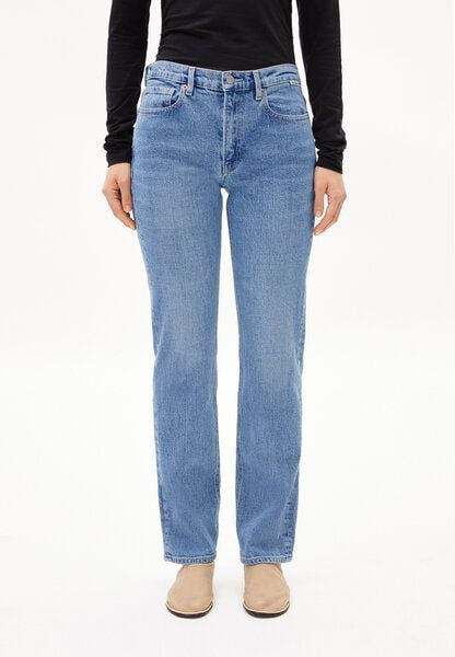 ARMEDANGELS CARENAA - Damen Straight Jeans Bio-Baumwoll Mix Comfort Stretch von ARMEDANGELS