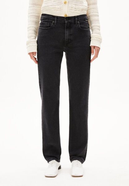 ARMEDANGELS CARENAA - Damen Straight Jeans recycelter Baumwoll Mix Comfort Stretch von ARMEDANGELS