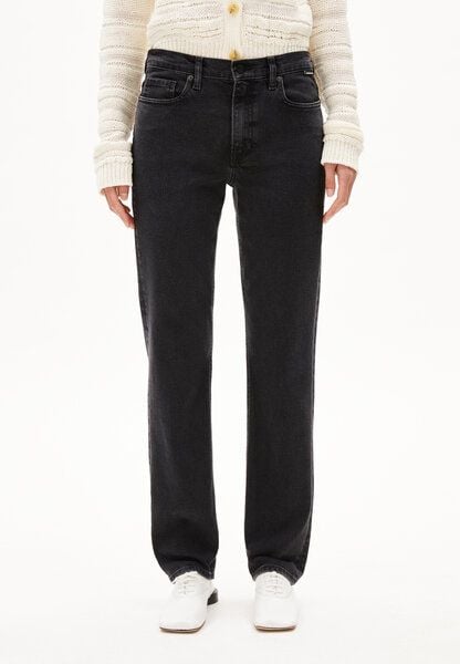 ARMEDANGELS CARENAA - Damen Straight Jeans recycelter Baumwoll Mix Comfort Stretch von ARMEDANGELS