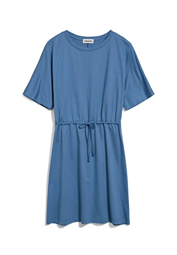 ARMEDANGELS Damen Jerseykleid aus Bio-Baumwolle CEYDAA Mercerized Loose Fit S Cloudbusting von ARMEDANGELS