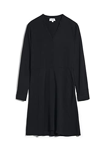 ARMEDANGELS Damen Kleid aus LENZING™ ECOVERO™ CEYLONAA Regular Fit Black von ARMEDANGELS