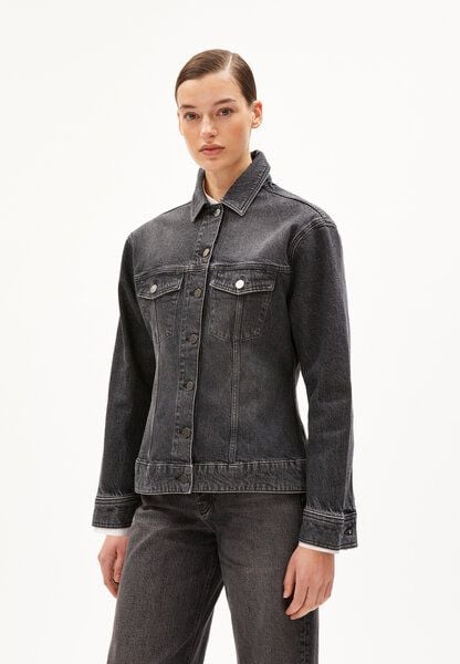 ARMEDANGELS DENSIAA - Damen Jeansjacke Oversized Fit aus Bio-Baumwoll Mix von ARMEDANGELS