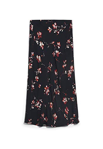 ARMEDANGELS Damen Rock aus LENZING™ ECOVERO™ DEVORAA Flower Batik Regular Fit Black von ARMEDANGELS