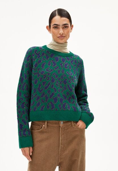 ARMEDANGELS DILIRIAA LEOPAA - Damen Pullover aus recyclem Bio-Woll Mix ARMEDANGELS DILIRIAA LEOPAA - Damen Pullover aus recyclem Bio-Woll Mix von ARMEDANGELS