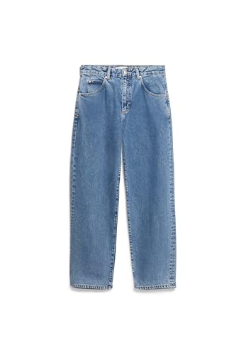ARMEDANGELS Damen Baggy Jeans recycelte Baumwolle HAAYI Baggy Fit Indigo Stone von ARMEDANGELS
