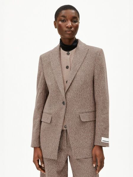 ARMEDANGELS Damen Blazer - Mikulaa Tweed von ARMEDANGELS