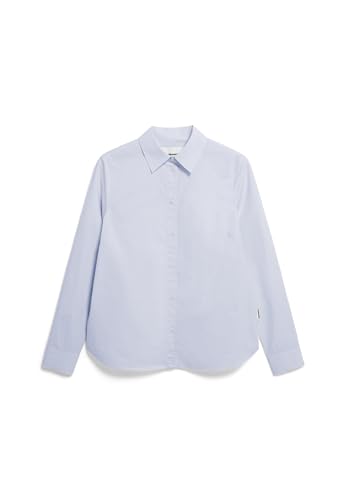 ARMEDANGELS Damen Bluse aus Bio-Baumwolle LOUILAA Relaxed Fit Morning Sky von ARMEDANGELS