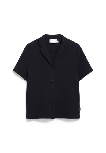 ARMEDANGELS Damen Bluse aus Bio-Baumwolle MAAITE MUSSELIN Relaxed Fit Black ARMEDANGELS Damen Bluse aus Bio-Baumwolle MAAITE MUSSELIN Relaxed Fit Black von ARMEDANGELS