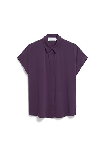 ARMEDANGELS Damen Bluse aus LENZING™ ECOVERO™ Viskose LARISAANA Blouse Relaxed Fit Vivid Voilet von ARMEDANGELS