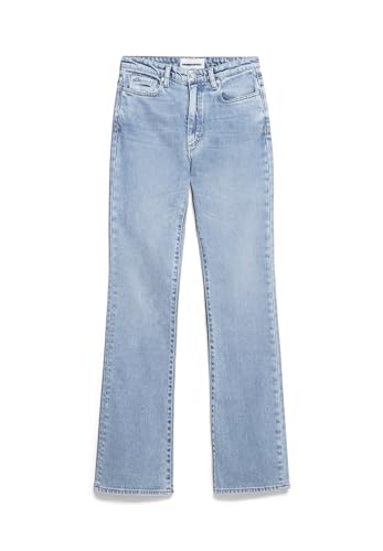 ARMEDANGELS Damen Bootcut Jeans Bio-Baumwoll Mix Comfort-Stretch LINNAA Slim Fit Easy Blue von ARMEDANGELS