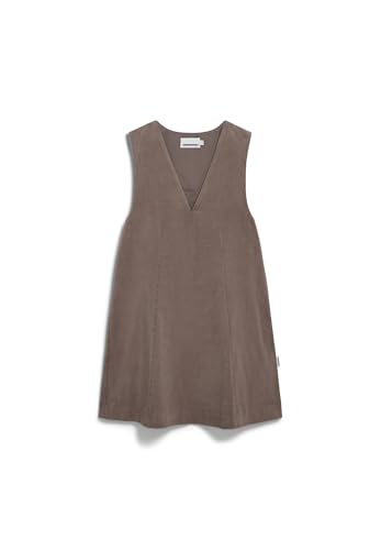 ARMEDANGELS Damen Cordkleid aus Bio-Baumwoll Mix PINAAFO Corduroy Regular Fit Walnut Cream von ARMEDANGELS