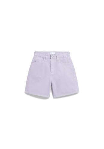 ARMEDANGELS Damen Jeans Shorts aus recycelter Baumwolle SHEAARI Regular Fit Soft Lilac von ARMEDANGELS